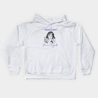 Romancelandia Never Forgets - Lavender Kids Hoodie